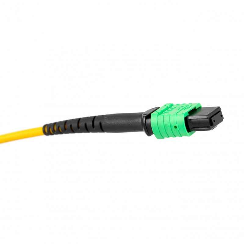 MPO-MPO OS2 Female, Sinlgemode Optical Fiber Patch Cord - Image 3