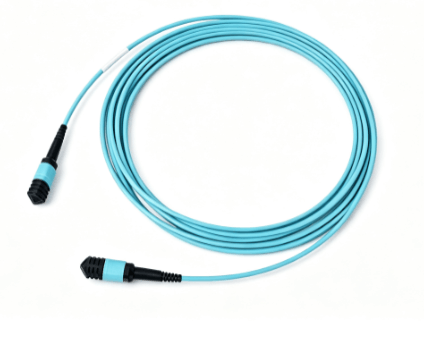 MPO万兆多模OM3光纤跳线 MPO-24芯LC 5米